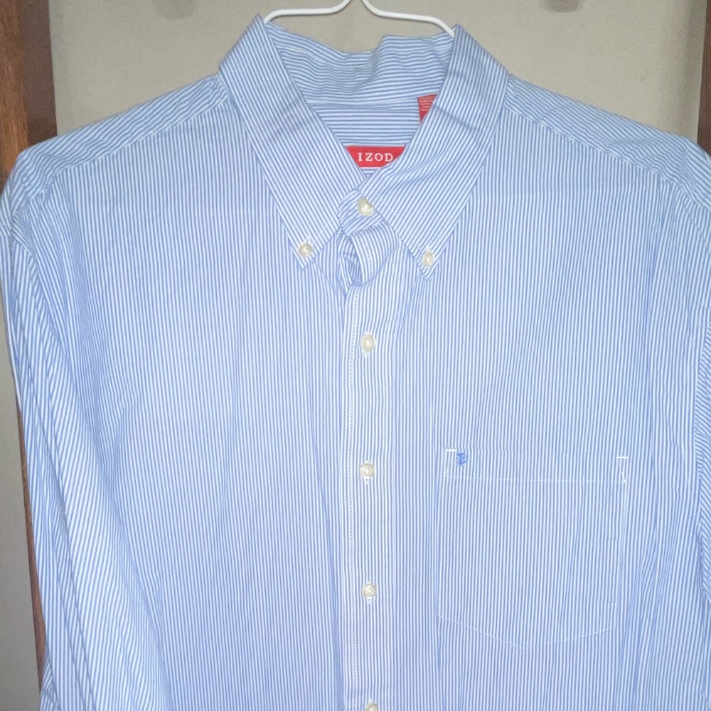 Mens striped dress shirt